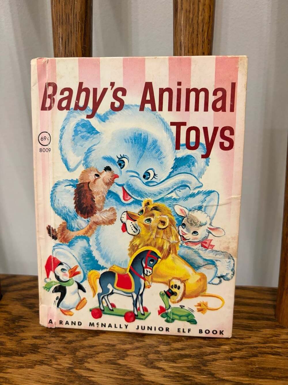 Baby's Animal Toys Rand McNally Junior Elf Book 8009